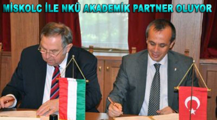Miskolc ile NKÜ akademik partner oluyor 