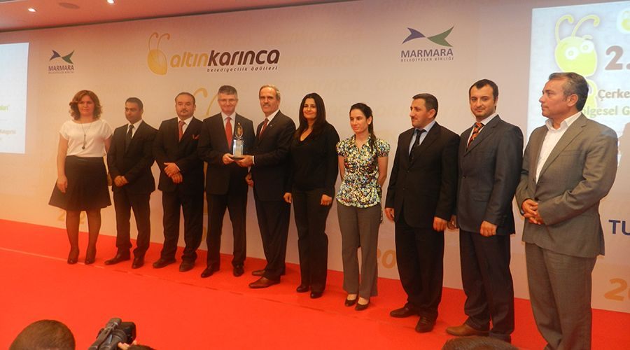 Altın Karınca’dan Çerkezköy Belediyesi’ne 3 ödül 