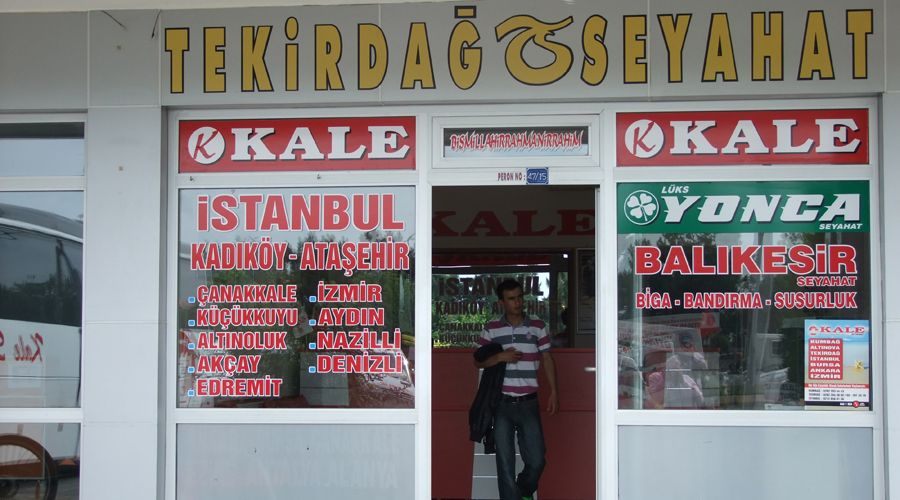 Kale, Tekirdağ-İstanbul yolunda