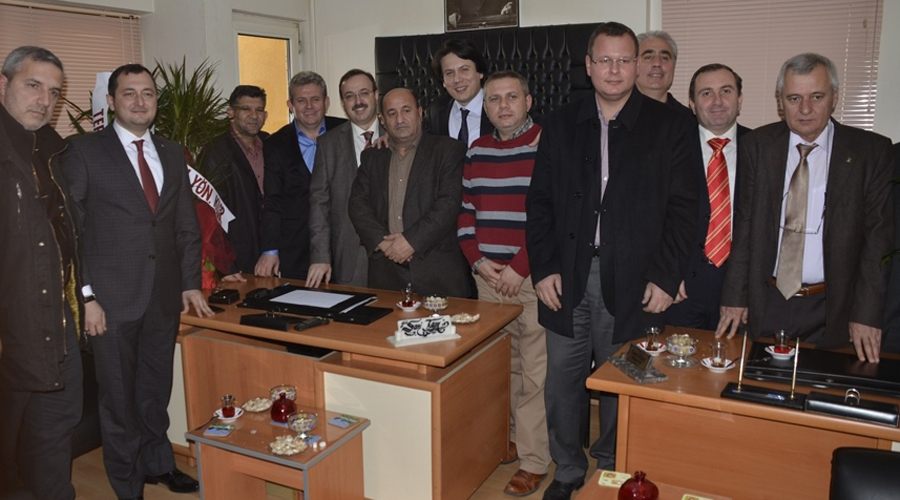  Mustafa Yel’den Pazarcılar Odası’na ziyaret