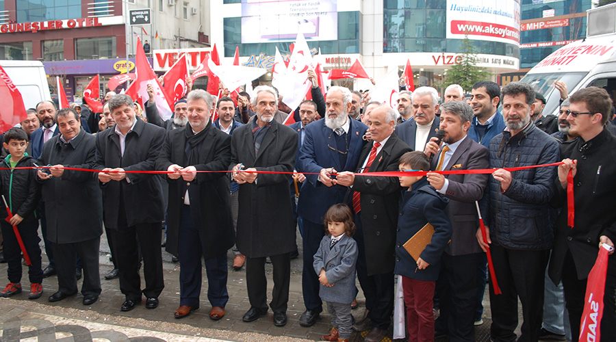 SP Çerkezköy İlçe Teşkilatının yeni yeri hizmete girdi