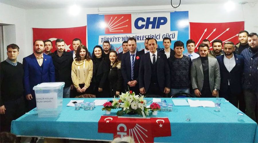 CHP Kapaklı İlçe Gençlik Kolları Başkanı Tarcan oldu