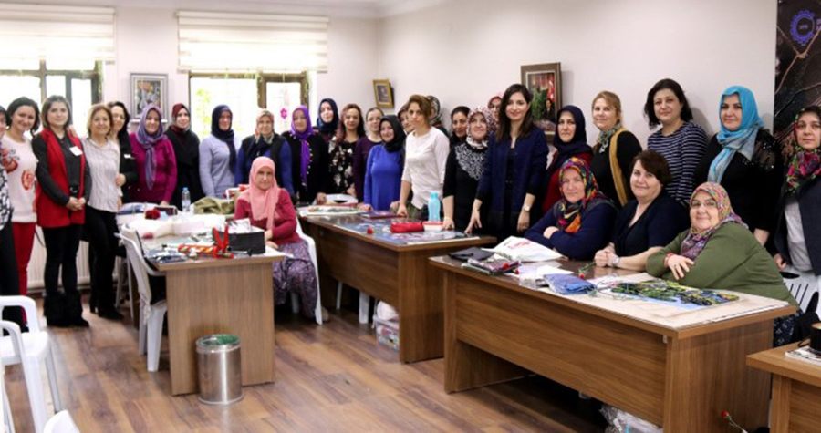 Kursiyelerin 8 Mart Kadınlar Gününü Kutladılar