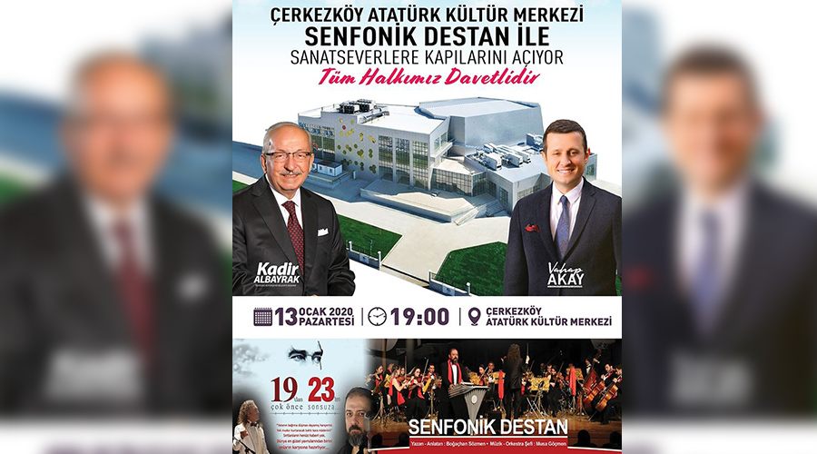 Atatürk Kültür Merkezi kapılarını açıyor