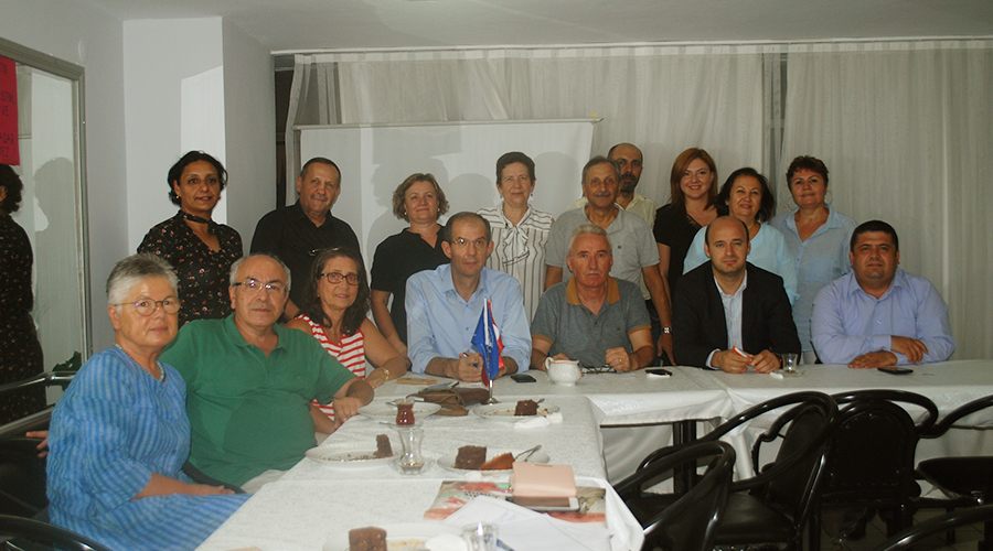 ÇYDD Çerkezköy şubesine 13 kişi toplu üye oldu