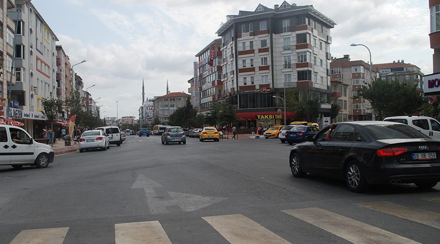  Bayram Çerkezköy trafiğini rahatlattı