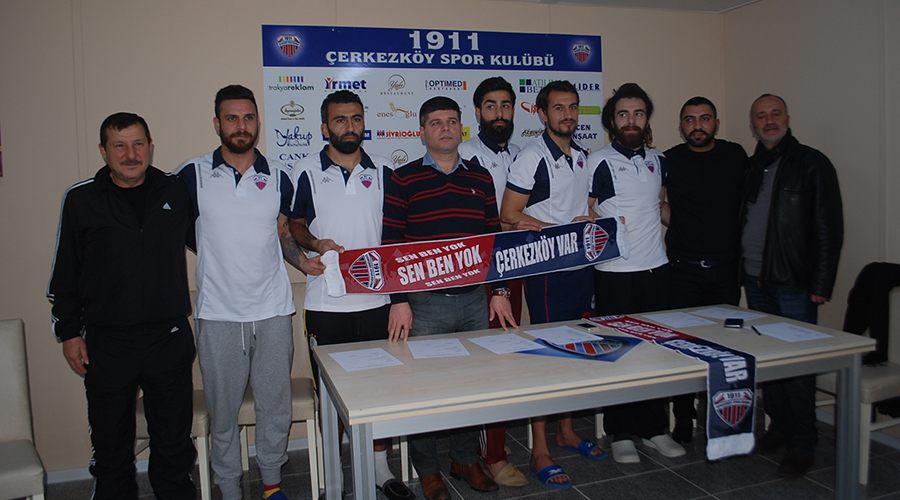 1911 Çerkezköyspor 5 oyuncu ile sözleşme imzaladı