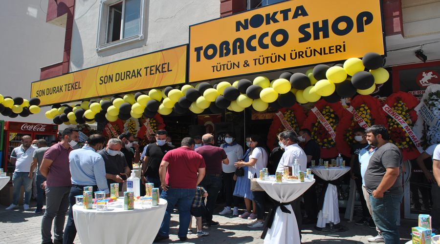 Son Durak Tekel Shop ve Nokta Tobacco Shop açıldı