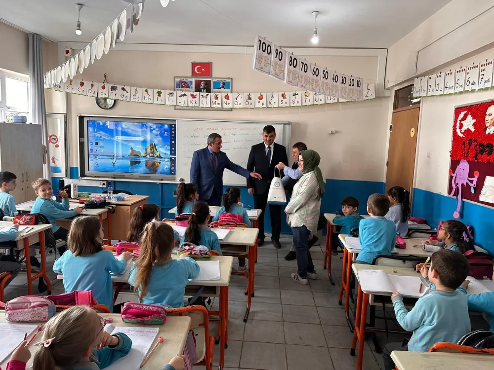 İlkokul öğrencilerinden İlçe Milli Eğitim Müdürü Erdoğan’a mektup 
