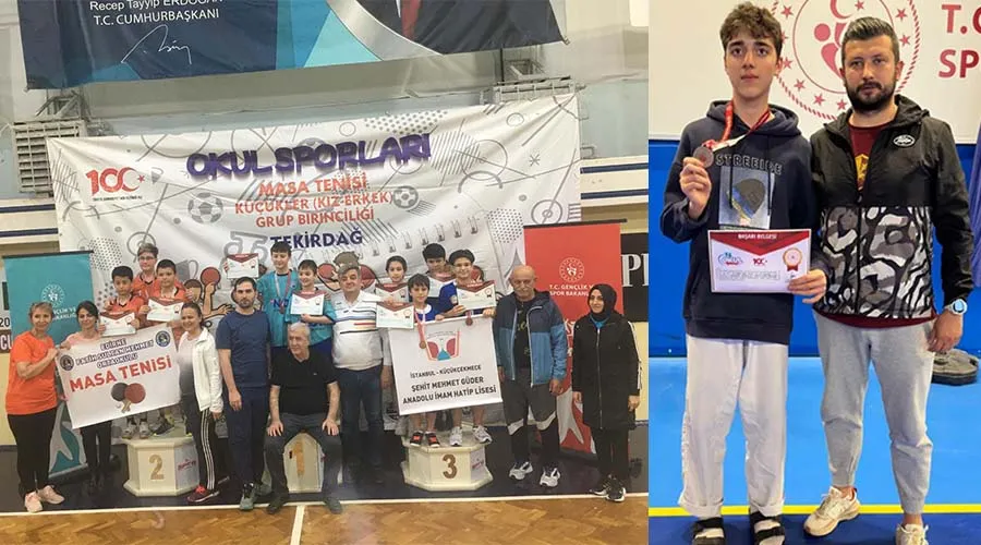 Başarılı sporcular Çerkezköy’ü gururlandırıyor 