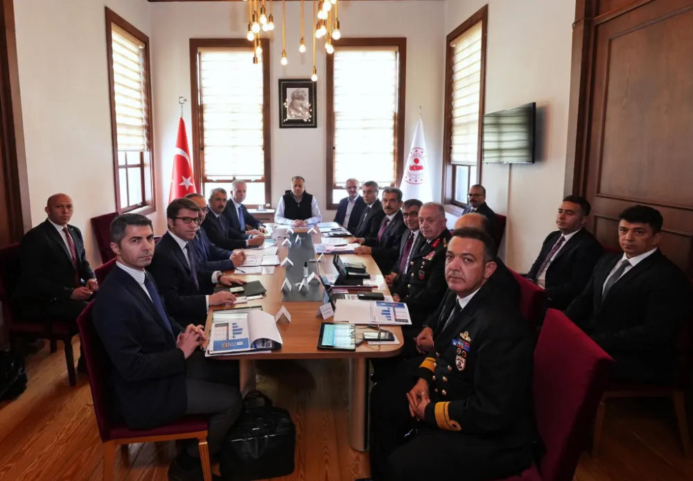 Bakan Yerlikaya başkanlığında Güvenlik Toplantısı yapıldı 