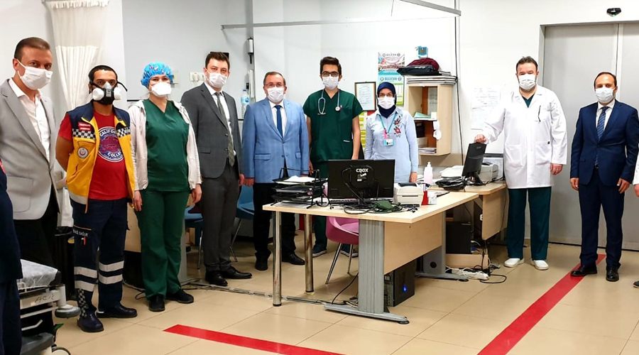 İl Sağlık Müdürü Becerir, Çerkezköy Devlet Hastanesi