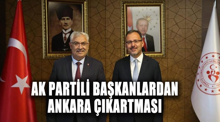 AK Partili başkanlardan Ankara çıkartması