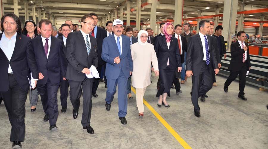 Türkiye’nin en büyük silo üretim tesisi açıldı 