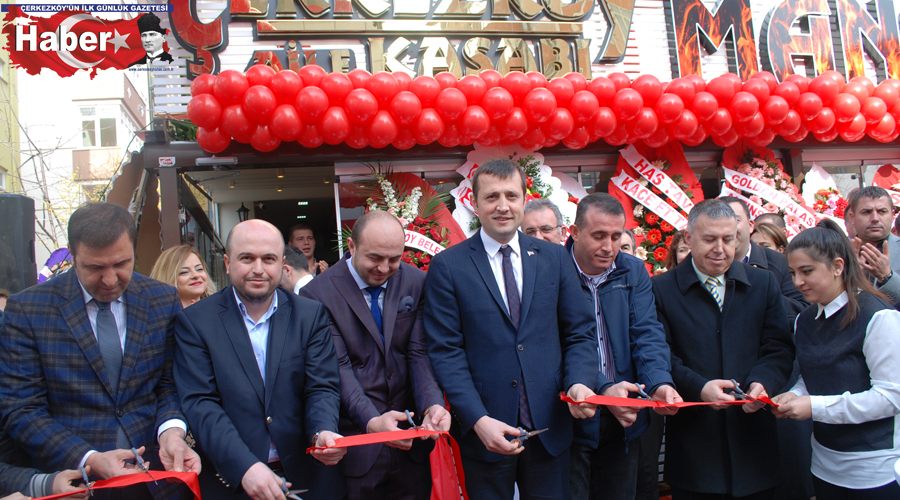 Çerkezköy Aile Kasabı Et ve Mangal hizmete açıldı