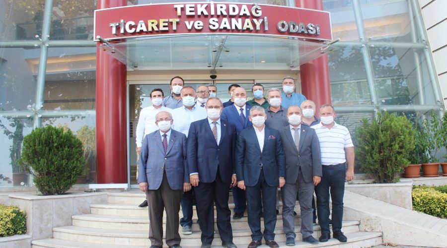 Tekirdağ TSO Ağustos meclisinde CHP heyetini ağırladı
