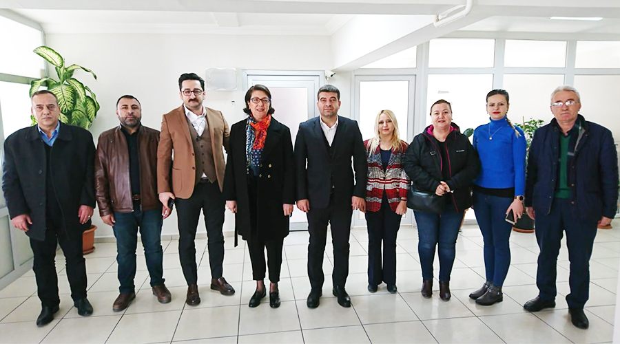 CHP Çerkezköy ilçe teşkilatı ziyaretlerini sürdürüyor