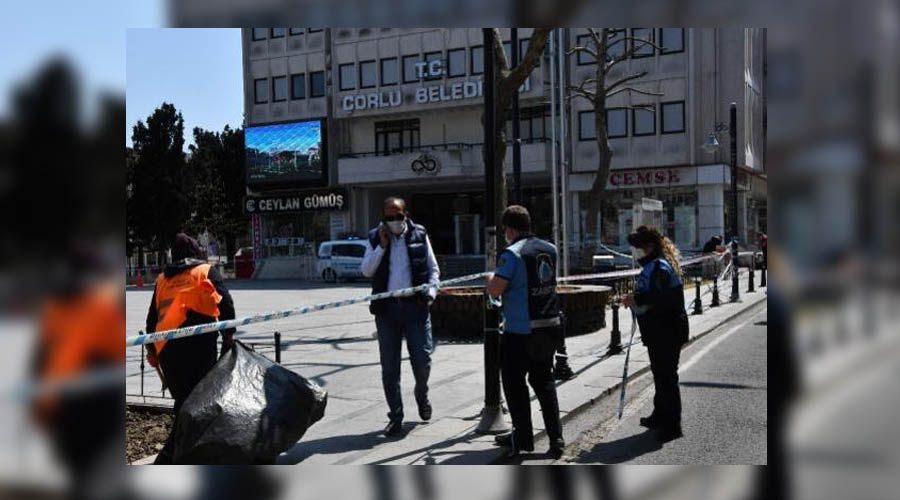 Çorlu Cumhuriyet Meydanı yeniden kapatıldı 