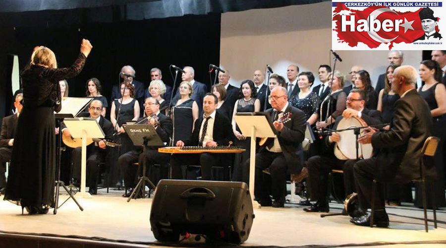Türk Müziği korosundan muhteşem konser