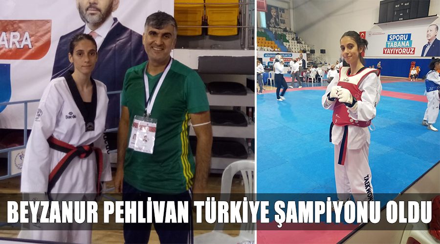 Beyzanur Pehlivan Türkiye şampiyonu oldu